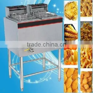 Best Selling Two Tanks Gas Frying Machine thumbnail-1