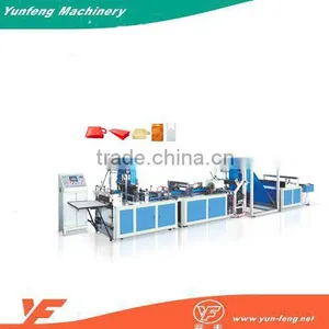 Fully Automatic HDPE Plastic Shopping Bag Cutting And Sealing Machine thumbnail-2