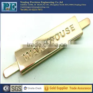 ISO 9001 Passed Custom Engraved Logo Metal Plate thumbnail-5