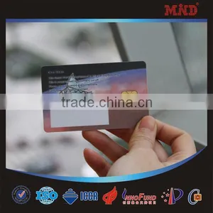 MDC277 PVC Contact Smart IC Card With 4442 Chip+magnetic Stripe,3-tracks,HiCo Quality Choice thumbnail-5