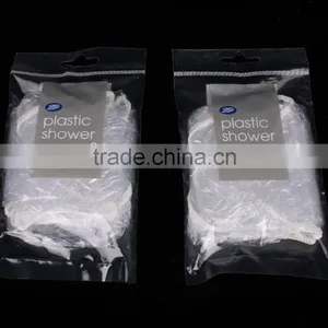 PE Plastic Waterproof Disposable Shower Cap thumbnail-5