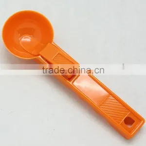 COLORFUL SIMPLE PLASTIC PS ICE CREAM SPOON FOR SUPERMARKET thumbnail-2