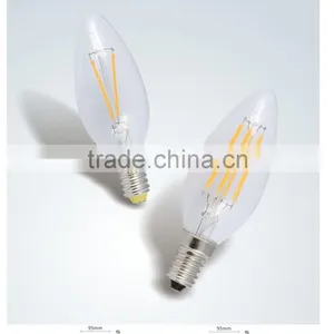 2W 4W LED Candle Light E12 E14 Filament Bulb thumbnail-1