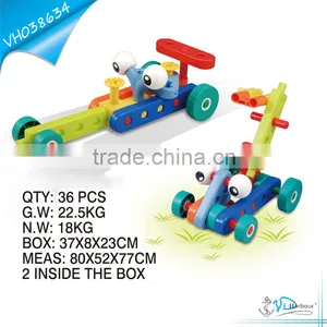 Creative Plastic Building Blocks Toys for Preschool Kids thumbnail-1