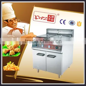2015 New Type Hot Sale Commercial Stainless Steel Single Tank Lpg Gas Deep Fryer thumbnail-1