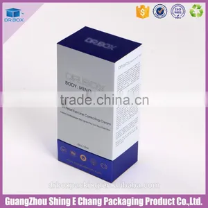 Silver Cardboard Printing Recycled Paper Cosmetic Packaging Luxury thumbnail-2