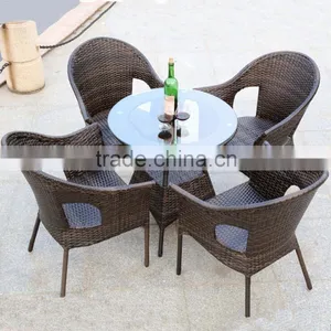 Garden Vietnam Wicker Rattan Furniture Outdoor Rattan Set Wicker Plastic Rattan Furniture thumbnail-3