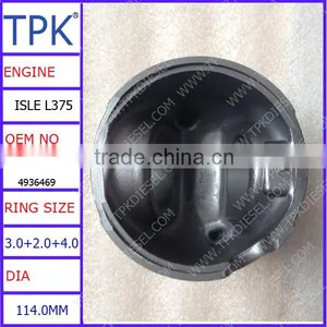 ISLE 6L L375 T375 Engine Repair Parts PISTON KIT 4987914 4936469 thumbnail-2
