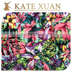 100% Spun Viscose Rayon Garment Fabric for Dress thumbnail-2