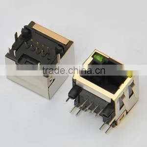 RJ45 PCB 8pin With LED Connctor thumbnail-1