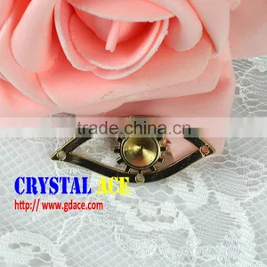 Wholesale Belt Buckles, Zinc Alloy Belt Buckle Manufacturers, Rhinestone Connector for Biki Sex Brazilian Bikini thumbnail-1