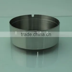 Advanced Lidded Ash Holder Stainless Steel Ashtray thumbnail-2