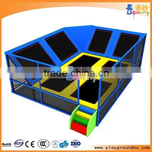 Guangzhou NEW STYLE Kids Toy Indoor Soft Trampoline Playground Equipment thumbnail-1