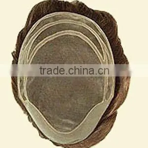 Wholesale Price Toupee for Men Natural Toupee for Black Men thumbnail-4