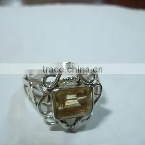 925 Silver Gemstone Rings thumbnail-1