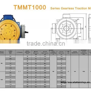 TMMT1000 , Traction Machine ,Elevator Traction Machine thumbnail-1