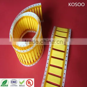 3:1 Yellow and White Shrinkable Wire Identification Tubing With Free Samples thumbnail-1
