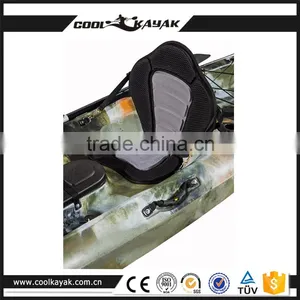 Cool Kayak Backseat With Bag And Rod Holder thumbnail-2