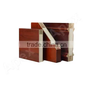 Oak Fire Door Composite Wood Solid Wood Door With Glass, Fire Rated Door thumbnail-3