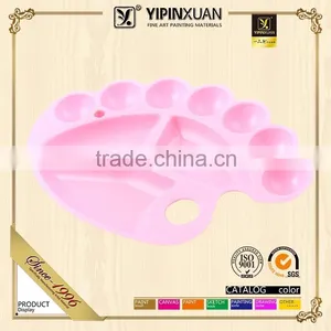 Wholesale Feet Shape Plastic Paint Arist Palette For Watercolor Painting In Stock thumbnail-1