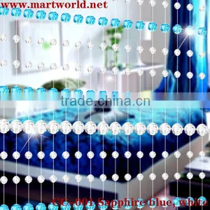 Crystal Beads Curtain for Room Decoration, Bead Curtain for Wedding Occasion Decoration (CC-001) thumbnail-3