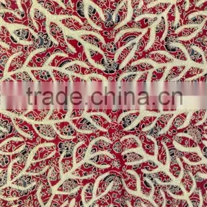 Beautiful Hand Block Printed Tree of Life Hand Embroidered Home Decoration Wall Hanging thumbnail-3