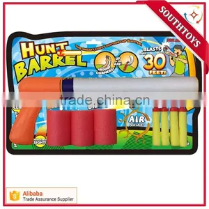2016 New Air Soft Turning Bullet Gun With Hunt Barrel and Foam Target thumbnail-1