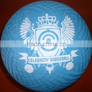 Designer New Products 8" Rubber Playground Ball thumbnail-5