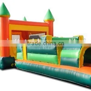 78ft Long Children Inflatable Slide Obstacle Game Slide Combo for Sale thumbnail-6