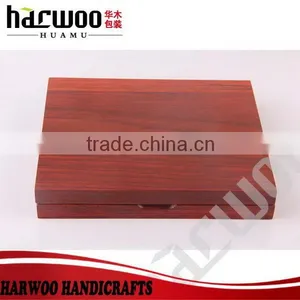Newest Wooden Lacquer Square cd Box thumbnail-5