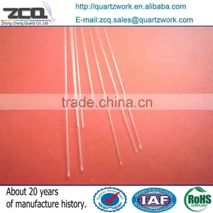 Small Clear Fused Silica.quartz Pipe OD2mm thumbnail-1