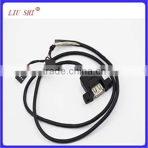 USB Type A Female to 5pin Molex Cable, USB AF to Wire Harness thumbnail-4