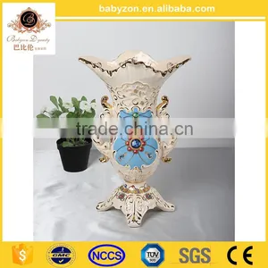 Unique Porcelain Decorative Ceramic Porcelain Flower Vase thumbnail-2