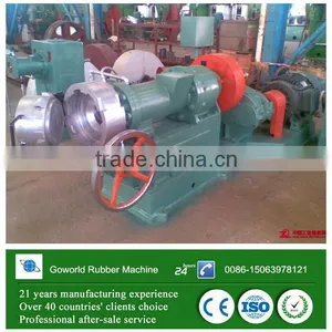 EPDM Rubber Extruder Machine / Cold Feed and Hot Feed Rubber Extruder thumbnail-2