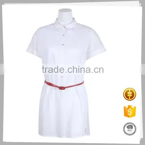 High Quality Custom Model Simple Blouse for Office Uniform thumbnail-1