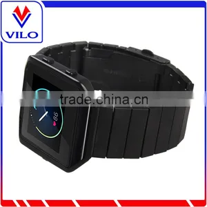 Stainless Steel Bracelet Strap Bands With Metal Frame Housing for Fitbit Blaze Smart Fitness Watch thumbnail-4