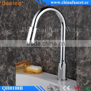 Monobloc Automatic Hands Touch Free Sensor Faucet for Bathroom thumbnail-1