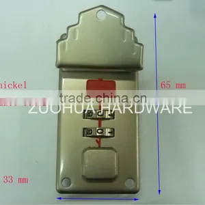 2015 Alloy Coded Briefcase Lock thumbnail-1