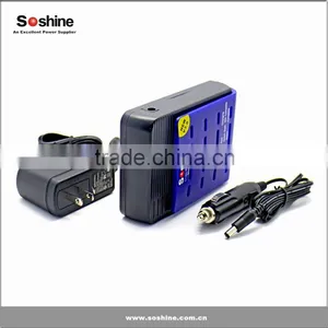 Quick-charge Battery Charger for 18650/17650/18500/17500 Lithium-Ion Batteries, Intelligent Charger Wholesale From Soshine thumbnail-1