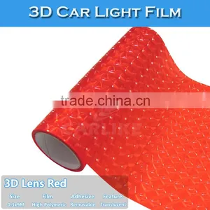 Good Price Paypal Payment 0.3*9m Red 3D Car Light Vinyl Foil thumbnail-1
