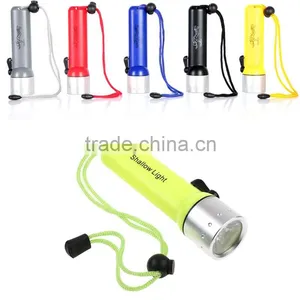 2016 Online Shop BEST 200LM XPE LED Scuba Underwater 100M Diving LED Flashlight 1X18650 Waterproof thumbnail-1