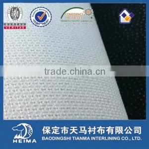 Weft Knitting Interlining Yarn Stretch Woven Fusible Needle Interlining thumbnail-1