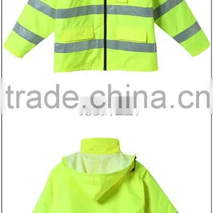 2014 Fashionable Beautiful Long Sleeve Reflective Safety Vest thumbnail-1