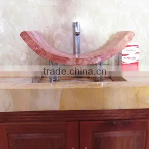 Bathroom Marble Lavabo, Washing Room, Wash Hand Sink, Portable Wash Basin thumbnail-1