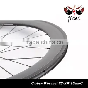 Chinese Carbon Wheels Carbon Clincher Wheels Wide Carbon Wheels With 3K/12K/UD Finish thumbnail-4