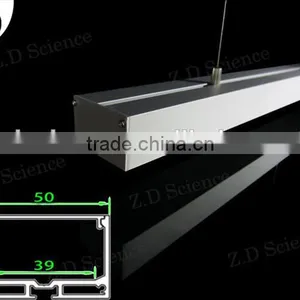 LED Strip Aluminum LED Profile Used as Pendant Light With LED Strips thumbnail-1