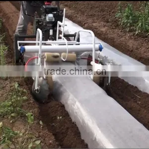 2.2KW Gasoline Seeding Mulch Plastic Mulching Laying Machine Mulch Film Price thumbnail-1