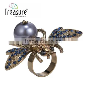 Rings Jewelry Golden Ong Bee Accessory Men's Ring Made in China thumbnail-3