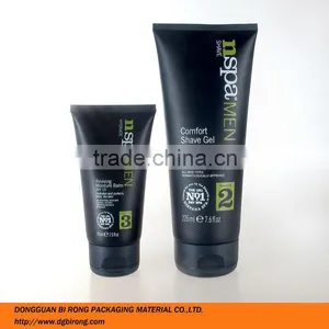 225ml pe Type Material Shave Gel Plastic Packaging Tube With Flip Top Cap thumbnail-1