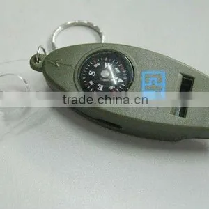 4-in-1 Whistle Magnifier Compass and 2-scale Thermometer thumbnail-1